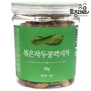 [토종마을]국산 볶은작두콩깍지차 80g, 1개입, 1개