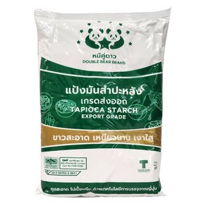 태국 더블베어 DOUBLE BEAR 타피오카 전분 500g / TAPIOCA STARCH EXPORT GRADE, 1개