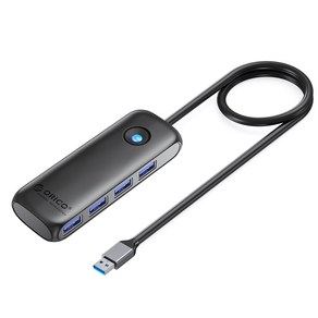 오리코 4포트 A타입 5Gbps 무전원 USB 허브 PDD4A, USB 3.0*4 100cm케이블, USB 3.0*4 100cm케이블, 1개