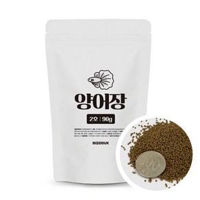 [비지떡] 양어장2호 90g 500g 250ml 1000ml 사료, 1개