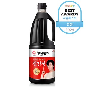 청정원 두번달여 더 진한 진간장, 1.7L, 1개