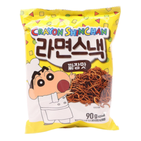 크레용신짱 라면스낵 짜장맛, 3개, 90g