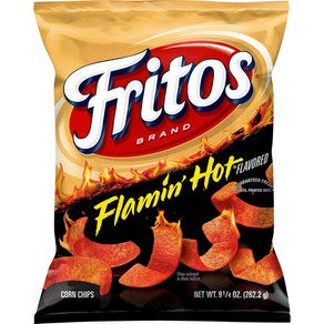 Fitos Flamin Hot Con Chip 프리토스 플레이밍 핫 콘 칩 스낵 과자, 3개, 262g