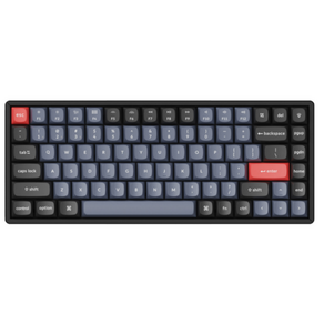 키크론 K2 PRO 알루미늄 RGB 기계식 핫스왑 유무선겸용 텐키리스 키보드, 혼합색상, K2P J2, 청축