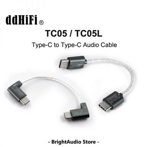 DD DDHIFI TC05 TC05L C타입 to 케이블 음악 플레이어 안드로이드 휴대폰 PC용 8cm 50cm Hidizs, TC05(Staight) 50cm