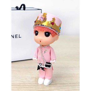 지드래곤 인형 MAMA 착장 키링 열쇠고리 장식 피규어, 1개, 13cm 마마 인형