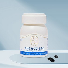 안국 눈건강 루테인 지아잔틴 아스타잔틴 미니 250mg (3개월분) 단품, 1개, 90정