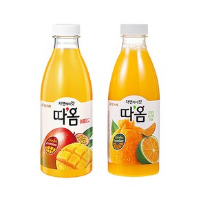 따옴주스730ml 천혜향3+애플망고3 냉장무료배송, 730ml, 1세트