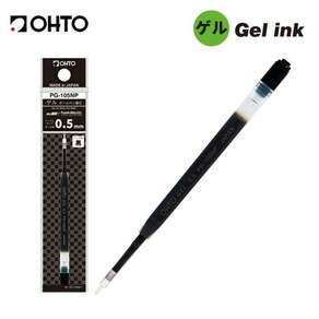 OHTO 오토 겔잉크심 PG-105NP 0.5MM 0.5MM, 5개