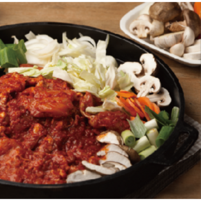 춘천강명희 춘천웰빙닭갈비 2kg 국산통다리살+국산고추가루 일반맛