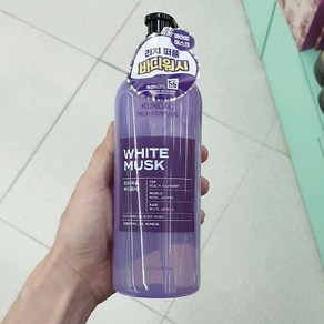 쿤달 리치 퍼품 바디워시 화이트머스크 500ml, 1개, 500g