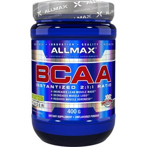 Allmax 100% 퓨어 BCAA, 400g, 1개