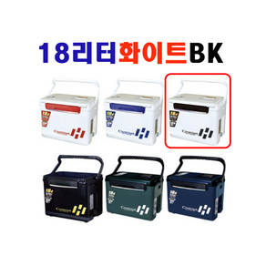 해동 카리스마 아이스박스 화이트BK 18L 쿨러, 12L