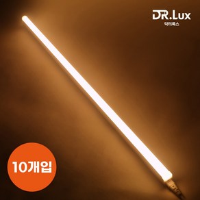 닥터룩스 간접조명 LED T5 15w 900mm, 전구색, 10개