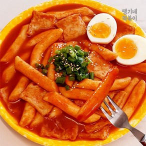 중독성있는 땡기네떡볶이 보통맛 4개