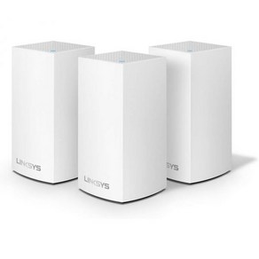 Linksys WHW0103-RM2 AC1300 개발 - 듀얼 밴드 인텔리전트 메시 와이파이 5 시스템 3팩 화이트 리퍼