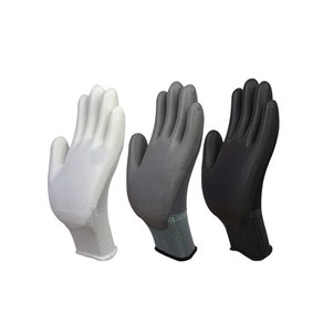국산 손바닥 PU PALM 코팅 장갑 작업용 흰색 회색 검정 10켤레, 국산 PU_PALM 손바닥 흰색 M (10개입), 10개