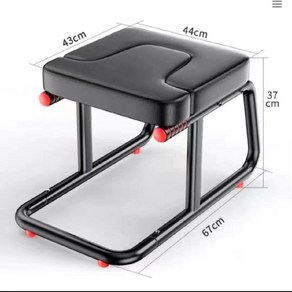 요가 의자 필라테스 거꾸리 물구나무서기 스트레칭 체어 홈트 운동기구 허리운동, 2. T형 패드가 없음 접을 수 없음, A.비접이식 논슬립 패드 T형 패드