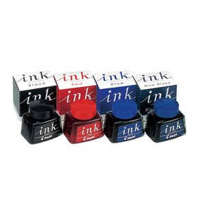 파이롯트 INK-30 만년필 병잉크 [30ml/4칼라], 1개, 블루블랙