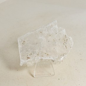 61g 셀레나이트 원석(Selenite) / 광물 전시 표본 크리스탈 인테리어