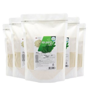 바나바잎 추출분말 500g HACCP 인증제품, 5개