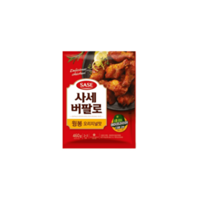 사세 버팔로 윙봉 오리지널맛 (냉동) 460g 야식, 1개