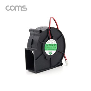 BT508 Coms 쿨러 블로워 팬 2핀 팬 60mm 75x75x30mm, 퐁당n쿠팡 본상품선택, 1개