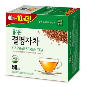 다농원 맑은 결명자차 50T(40T+10T), 48g, 40개입, 1개