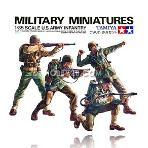 TM35013/1/35 U.S. ARMY INFANTRY 밀리터리 피규어 조립 모형 타미야 군인인형, 1개