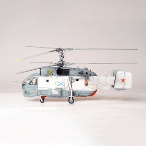 ZVEZDA 러시아 카모프 Ka-29 Helix A 대잠수함 헬기 헬리콥터 밀리터리 프라모델 1:72, 1개