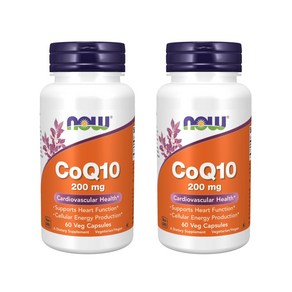 나우푸드 CoQ10 200mg 베지 캡슐 비건