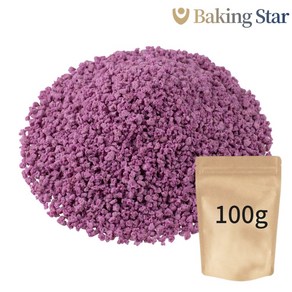 쿠키크런치 크럼블 분태 빼빼로 오레오 요거트 빙수 토핑 데코 포도 100g 1개