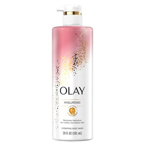 미국직배송/올레이 바디워시 Olay Body Wash Women Cleansing & Nouishing with Hyaluonic Acid & Vitamin B3, 1개, 590ml