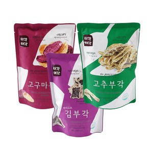 티각태각 김+고구마+고추 60g 3개 1팩, 1세트