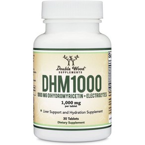 더블우드 DHM1000 디하이드로미리세틴 + 전해질 1000mg 타블렛