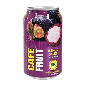 태국 CAFE FRUIT 망고스틴 쥬스 330ml 음료 / MANGO STEEN JUICE