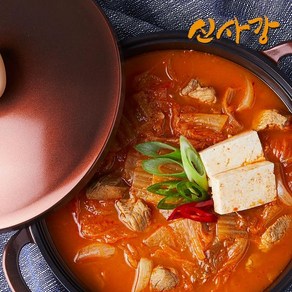 [신사강] 돼지고기 김치찌개 1팩(340g), 340g, 1개