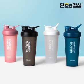 단호한결심 쉐이커 헬스 운동 스포츠 프로틴 쉐이크통 텀블러 600ml, 딥블랙, 1개