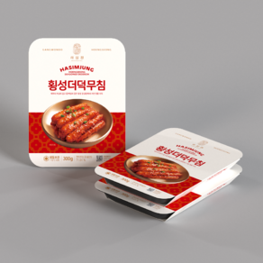 하심정 더덕무침 300g 더덕반찬, 1개