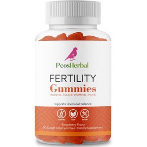 PCOS Hebal Penatal Fetility Gummies with Inositol Folic Acid Vitamin B Complex. Suppots Concepti, 1개