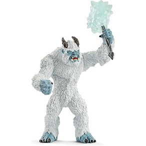 SCHLEICH 슈라이히에르도라도 거대 얼음인 예티와 매지컬 무기 피겨 42448, 1개