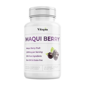 Vitapia Maqui Bey 1000mg 마키베리 120캡슐, 120정, 1개