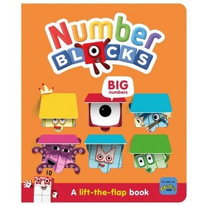 Numbeblocks Big Numbes: A Lift the Flap Book, Temple Steet Pess, Numbeblocks Big Numbes: A .., Sweet Chey Publishing(저)