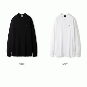 후아유 공용 서퍼베어 베이직 롱 슬리브 티셔츠 Suf Bea Basic Long Sleeve T-shit WHLAE3811U