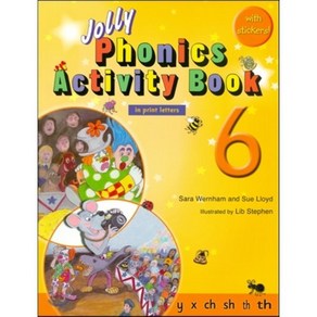 Jolly Phonics Activity Book 6 (in pint lettes), Jolly Leaning