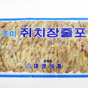 삼천포 줄장쥐포 1장 (약 250g 55cm) 줄 네모 쥐포 쥐치포 튀김용 부침용 쪽빛누리, 1개