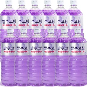 퍼펙트디테일링 발수코팅 에탄올 워셔액, 1.8L, 18개