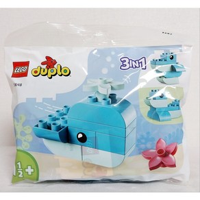 LEGO 30648 - 나의 첫 고래 / 레고 듀플로 [국내배송] 정품 블럭 장난감, 1개