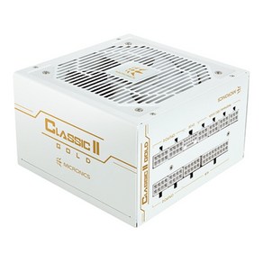 [마이크로닉스] Classic II 850W 80PLUS GOLD 풀모듈러 ATX 3.1 (PCIE5.1) 화이트 (ATX/850W)