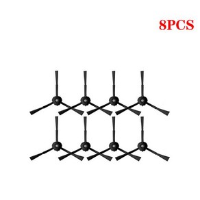Roboock S8 MaxV 울트라 로봇 진공 예비 부품 메인 사이드 브러시 천 HEPA 필터 먼지 봉투 액세서리, 8개, 21 8PCS